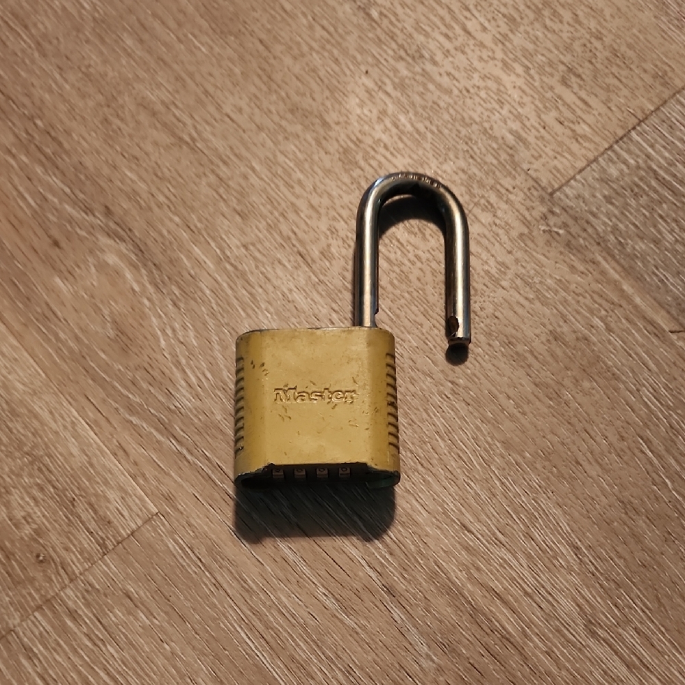 Gold Padlock